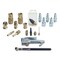 Tru-Flate Tru-Flate Brass/Steel Air Coupler and Plug Set 1/4 in. Female 19 pc 41175 - alternate 1